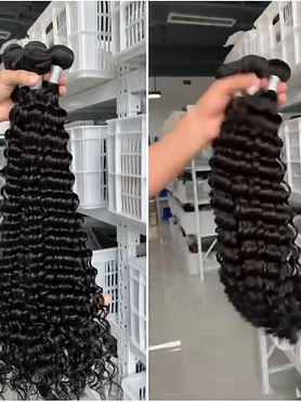 curly hair ( 10 inches)